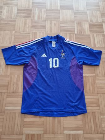 Zinedine Zidane / Frankreich WM 2002 Heimtrikot