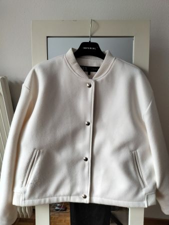 BLOUSON BOMBER BOUTONS DORÉS ZARA XL