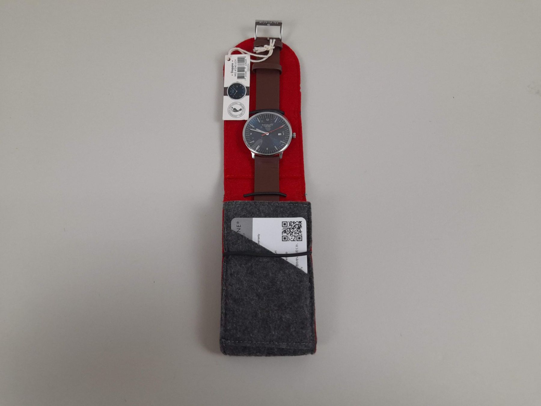 Mondaine Orologi: MONDAINE Doppio Big Uhr – Nuovo (secondo la descrizione) da Liebefeld venduto da Restwert_Liebefeld 2