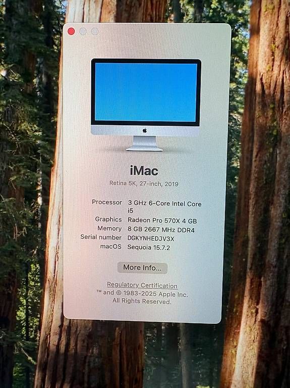 PC: 2019 Apple iMac 27" Retina 5K Display – Usato da Ittigen venduto da jimmy_ 4