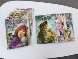 Fumetto W.I.T.C.H. 7 originali + 6 ristampe