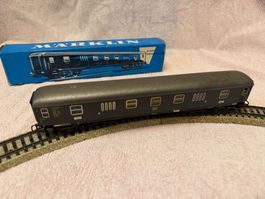 4026 Märklin H0 - 1 Stk. D-Zug Wagen mit 1x OVP blau