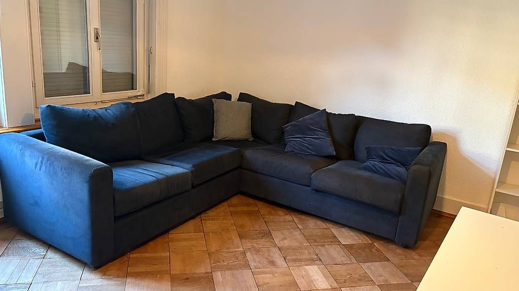 Sofas: Vimle Ikea Ecksofa in Dunkelblau – Gebraucht aus St. Gallen von GiuliaClaus 4