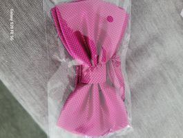 Pinke Herren-Schlaufe/Bowtie, neu, Grösse verstellbar!