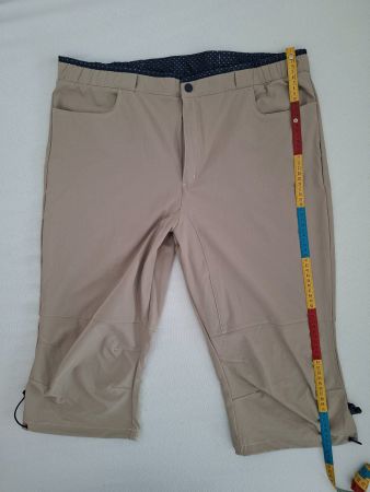 Leichte Herren 3/4 Freizeithose Beige Gr. XL/56 Top Zustand