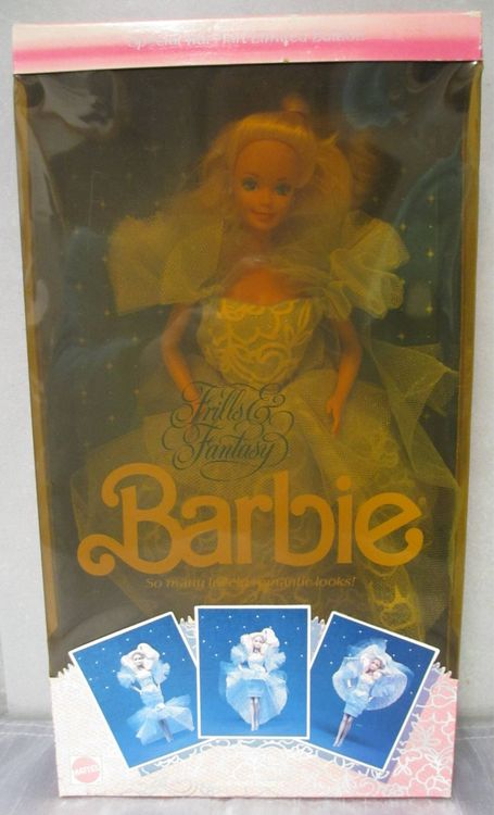 Barbie Frills & Fantasy 1988 - Mattel - NRFB - Collectionneur - Fabriqué En Chine