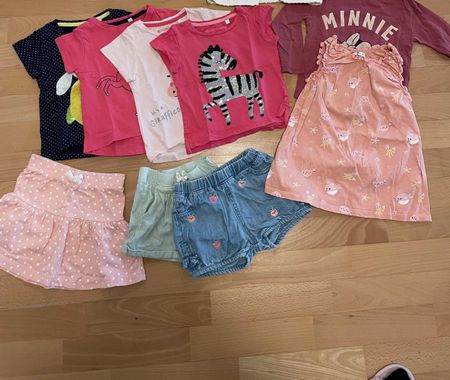 Klei dung-Set für ein Mädchen / clothing set for a girl, siz