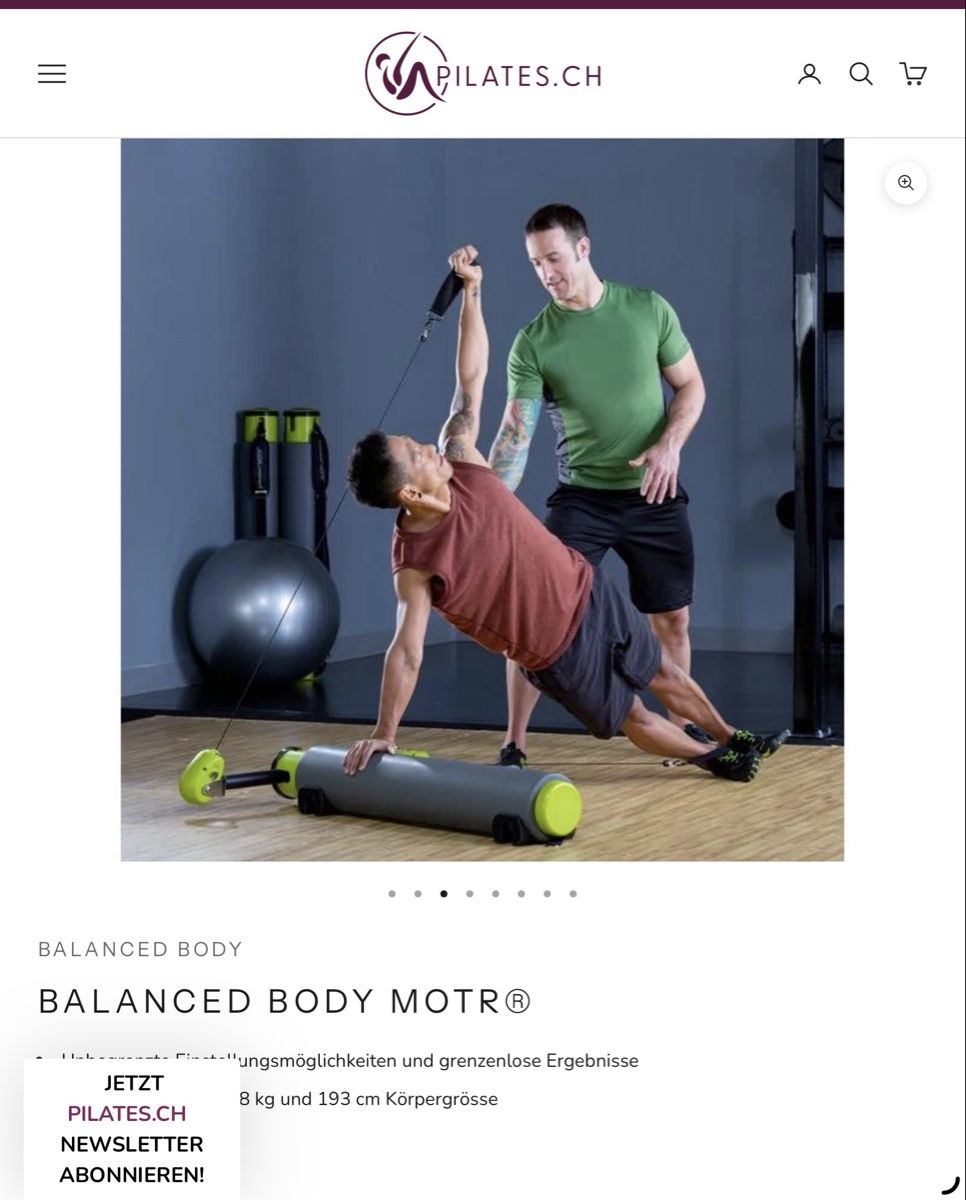 Hometrainer: MOTR Balanced Body Trainingsgerät – Nuovo (secondo la descrizione) da Samedan venduto da SanBrasil 4