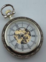 Taschenuhr skelettiert Durchmesser 49 mm mechanisch