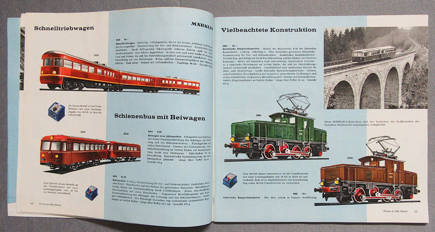 Märklin Documenti: alter Märklin Prospekt 1960/1961 – Usato da Auenstein venduto da Padabimbim 3