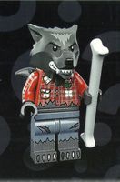 WOLF GUY LEGO MINIFIGURE 71010 serie : MONSTERS new in open‪