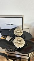 Tongs Chanel camélia  38