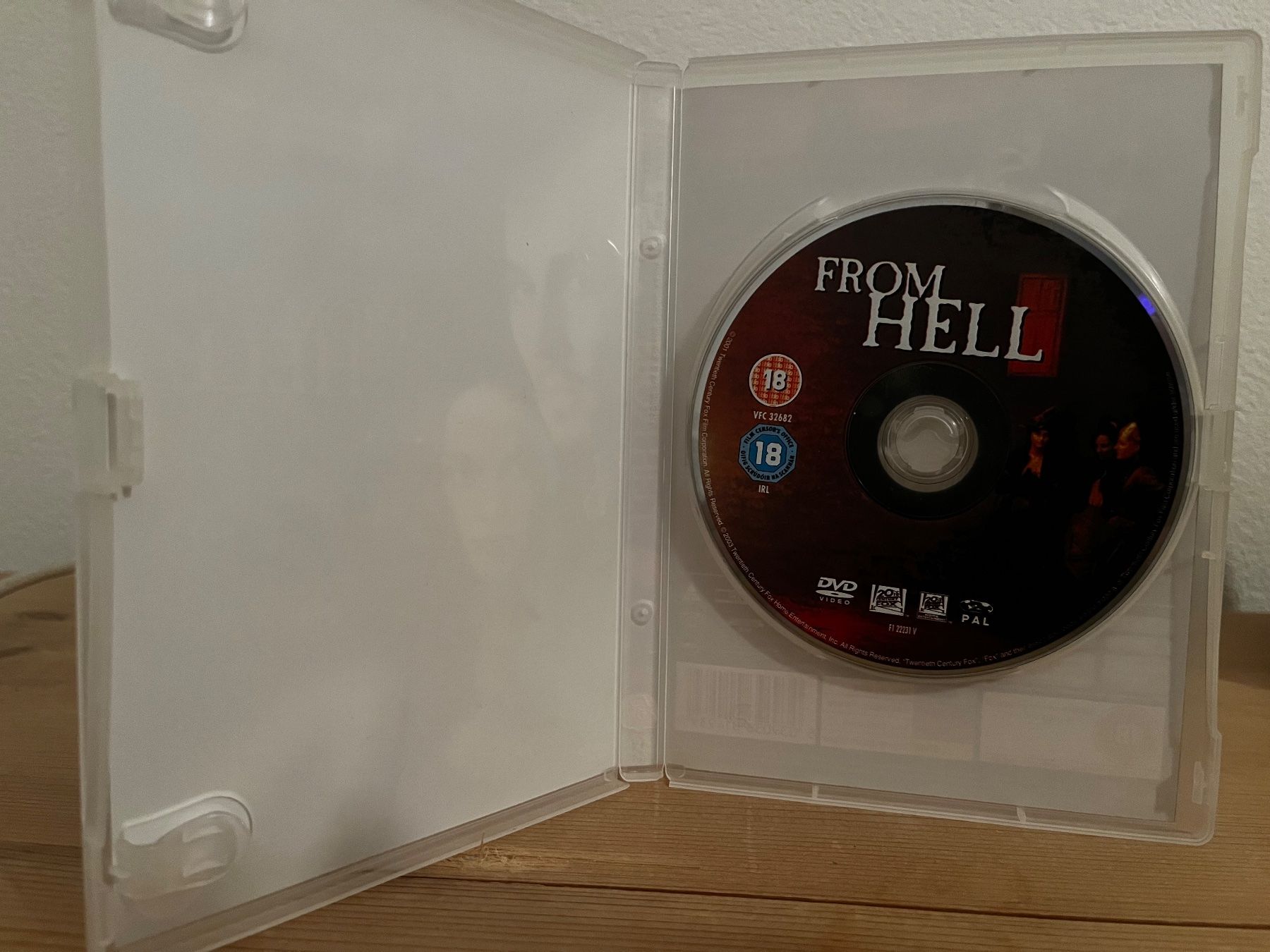Alle DVDs: DVD - From Hell - Johnny Depp – Gebraucht aus Bassersdorf von McRob00 1