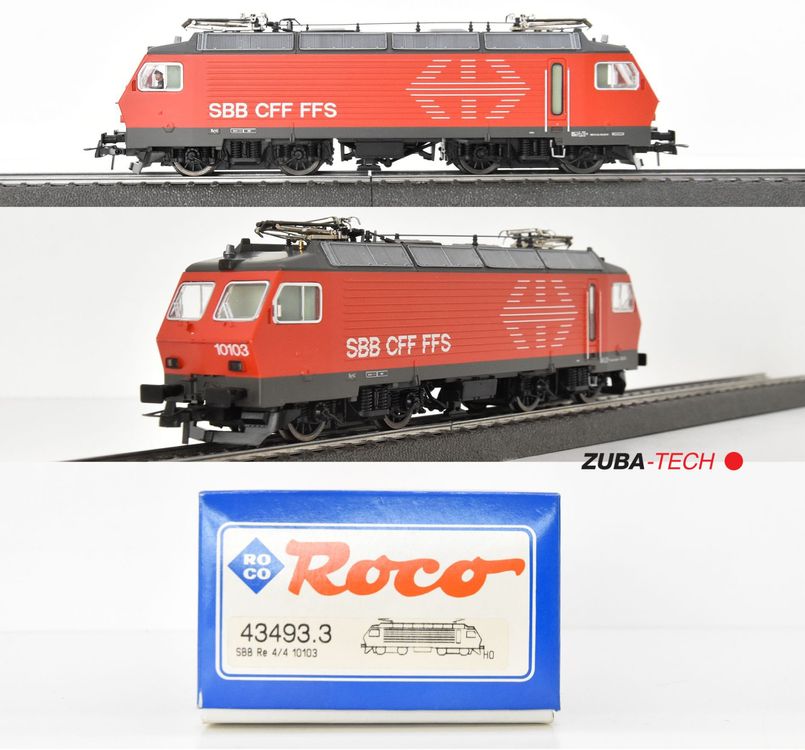 Roco 43493-3 E-Lok Re 4/4 IV SBB H0 GS Analog mit OVP (Gebraucht) in St ...