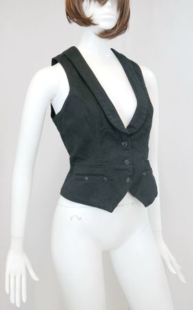 InWear Gilet Jacke schwarz /Lp:149.-Fr/Gr.34/ NEU