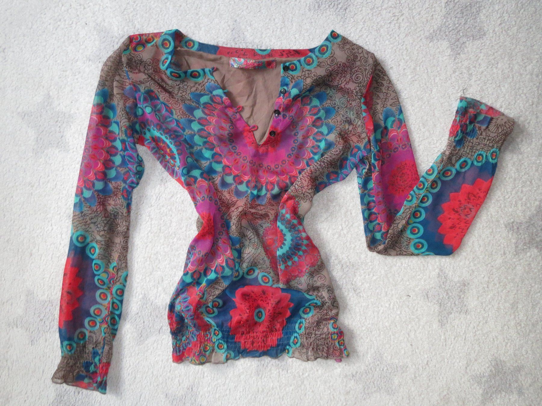 Camicette: sehr schöne DESIGUAL Damen Bluse – Usato da Kiental venduto da Anna8702