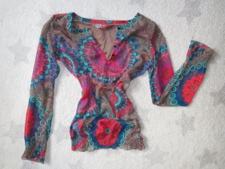 sehr schöne DESIGUAL Damen Bluse