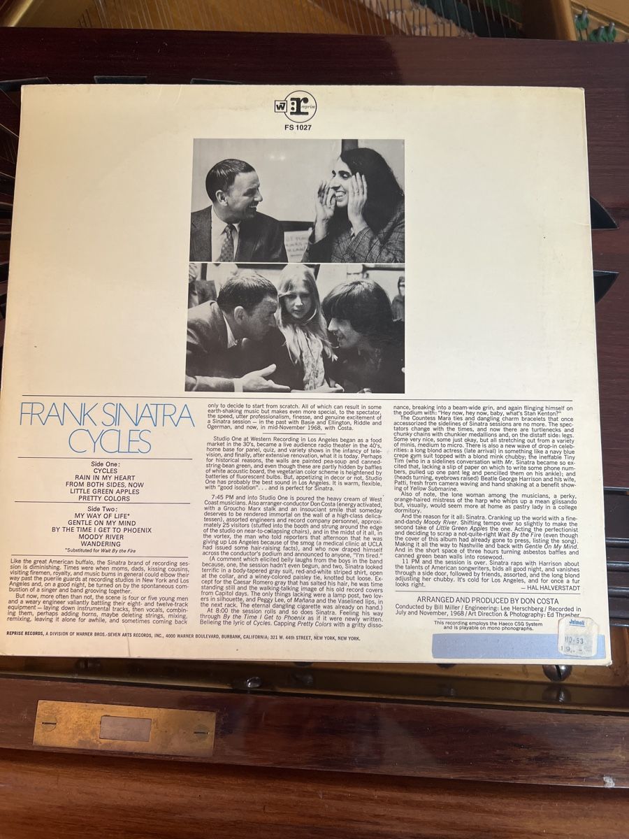 Dischi in vinile: LP Frank Sinatra – Usato da Soazza venduto da RM-77 1