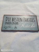 Magnet "Die besten Partys enden in der Küche" klein 