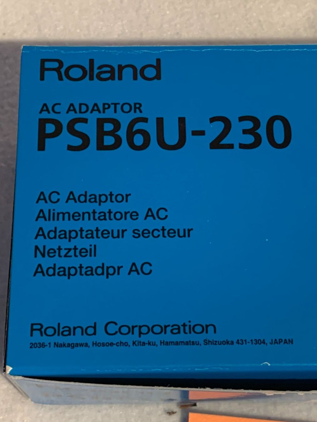 Roland Strumenti musicali: Roland PSB6U-230   .39 – Nuovo e nell'imballaggio originale da Schötz venduto da amore14 3