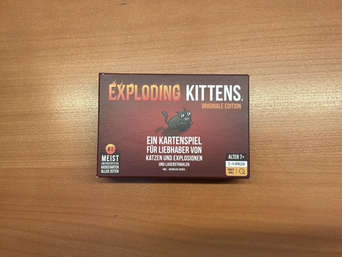 Giochi: Exploding Kittens Kartenspiel Originale Edition – Usato da St. Gallen venduto da petergyoergy