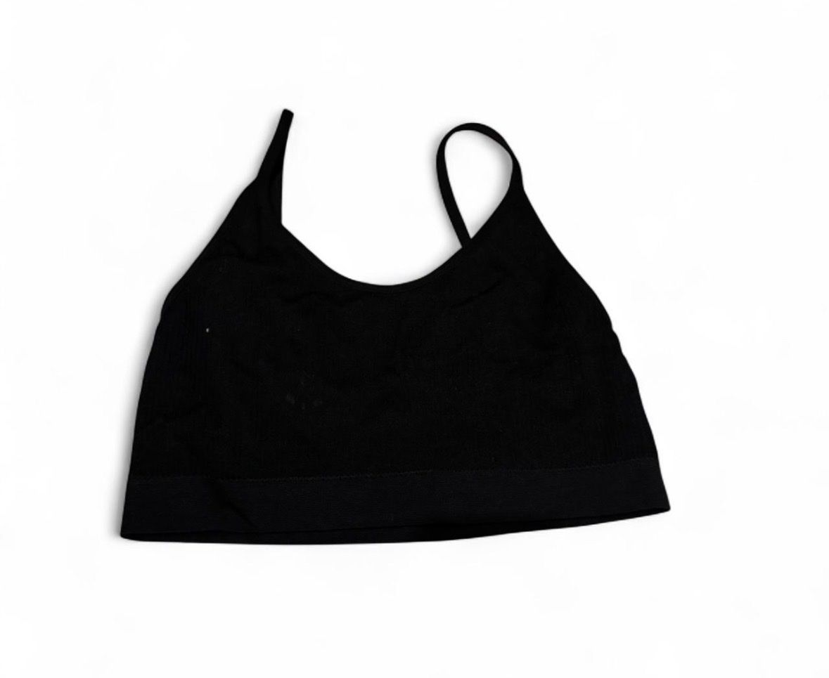 Top: Schwarzer Crop Top Grösse S  – Nuovo (secondo la descrizione) da Marbach SG venduto da Rob_sta