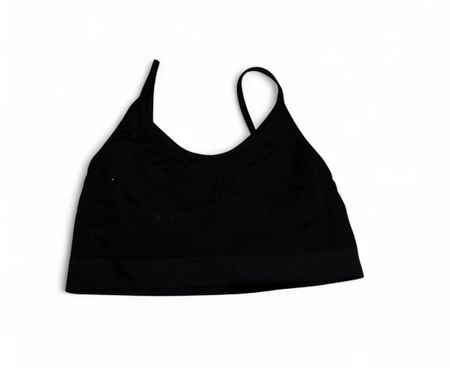 Schwarzer Crop Top Grösse S 