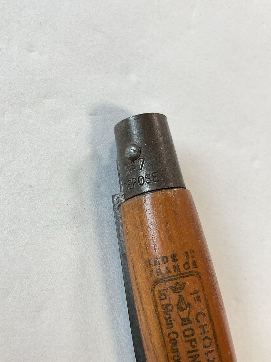 Opinel Couteaux de poche: Ancien couteau opinel, Numéro 7  – D'occasion à Malleray par Robot12 2