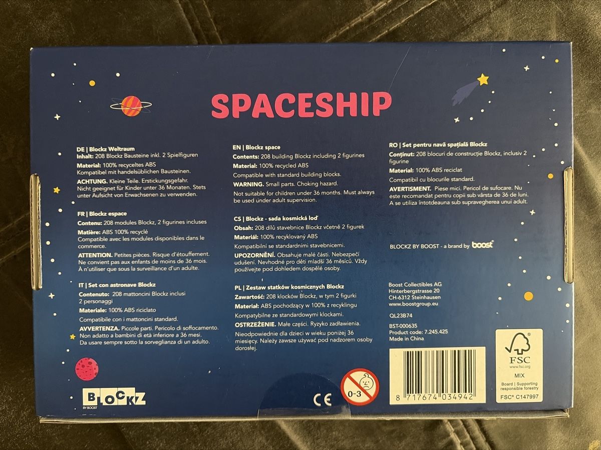 Kit di costruzioni: Blockz Spaceship, jeu de construction vaisseau spatial! – Nuovo e nell'imballaggio originale da Vernayaz venduto da fca_rc6d 1