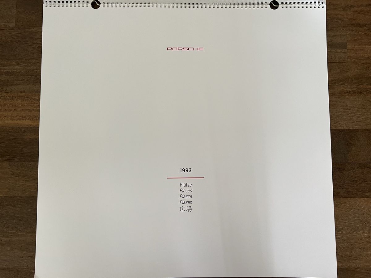 Porsche Kalender: 3 x Porsche Kalender 1993 1994 1995 – Gebraucht aus Weesen von Elmax1 4