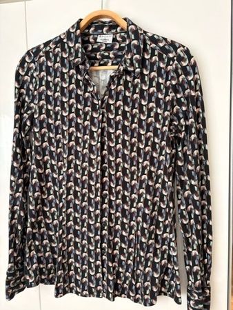Bluse, Baumwoll-Jersey,  M