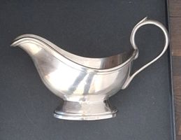 Sauciere versilbert — Hotelqualität, Bohrmann