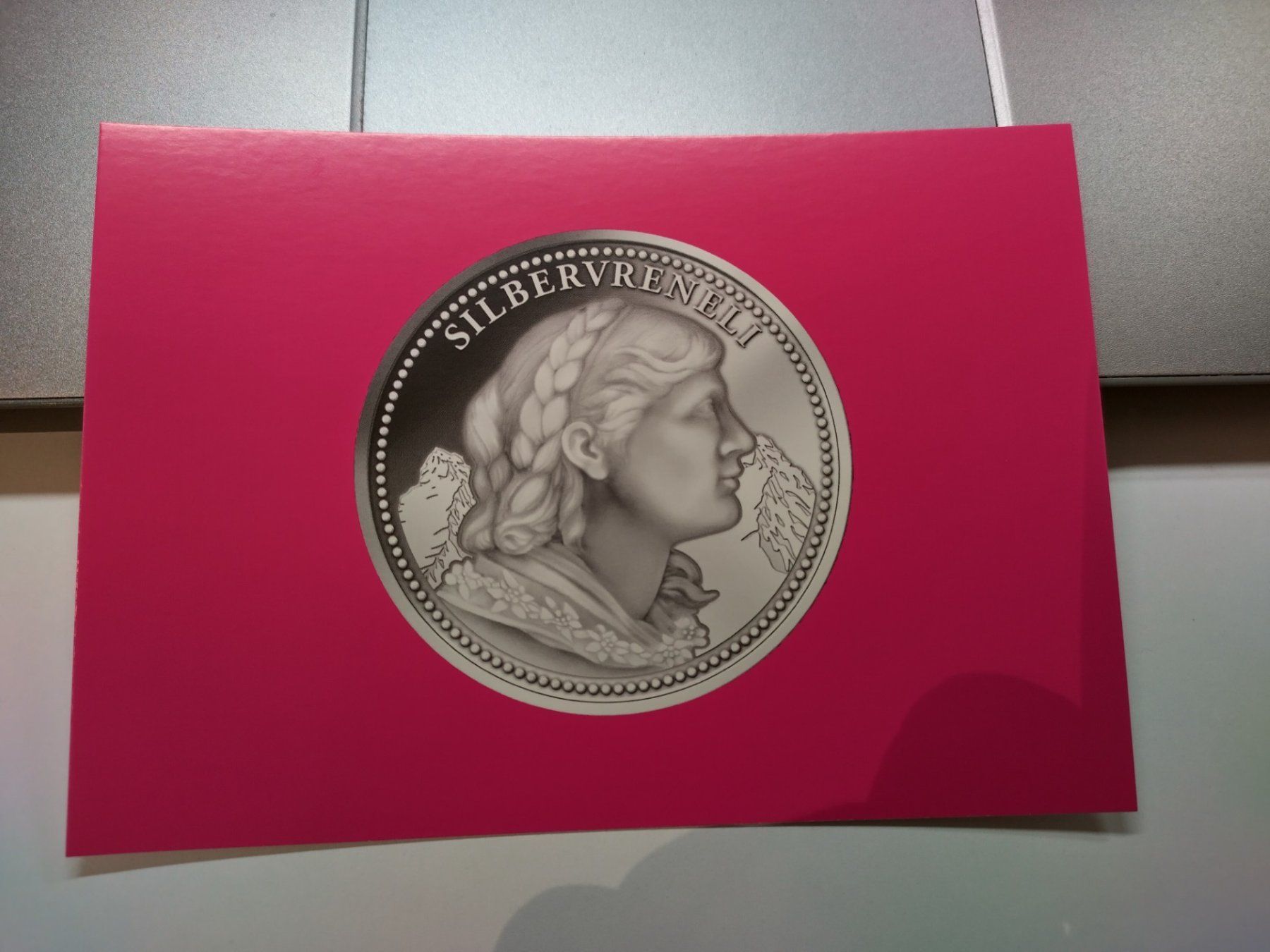 Cartoline postali: Postkarte Silbervreneli, pink – Nuovo (secondo la descrizione) da Full-Reuenthal venduto da Ilor0309