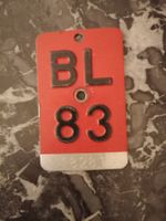 Velonummer BL Baselland 1983