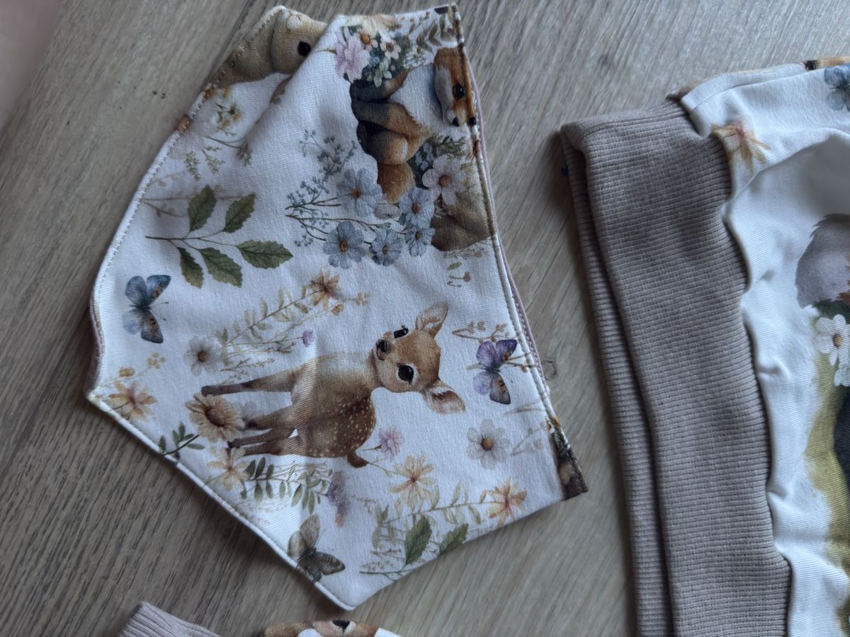 Ensembles coordonnés: Handgefertigter Kinder Pullover, Hose und Halstuch, 68/74 – Neuf avec emballage d'origine à Sarmenstorf par Nathaliie_21 3
