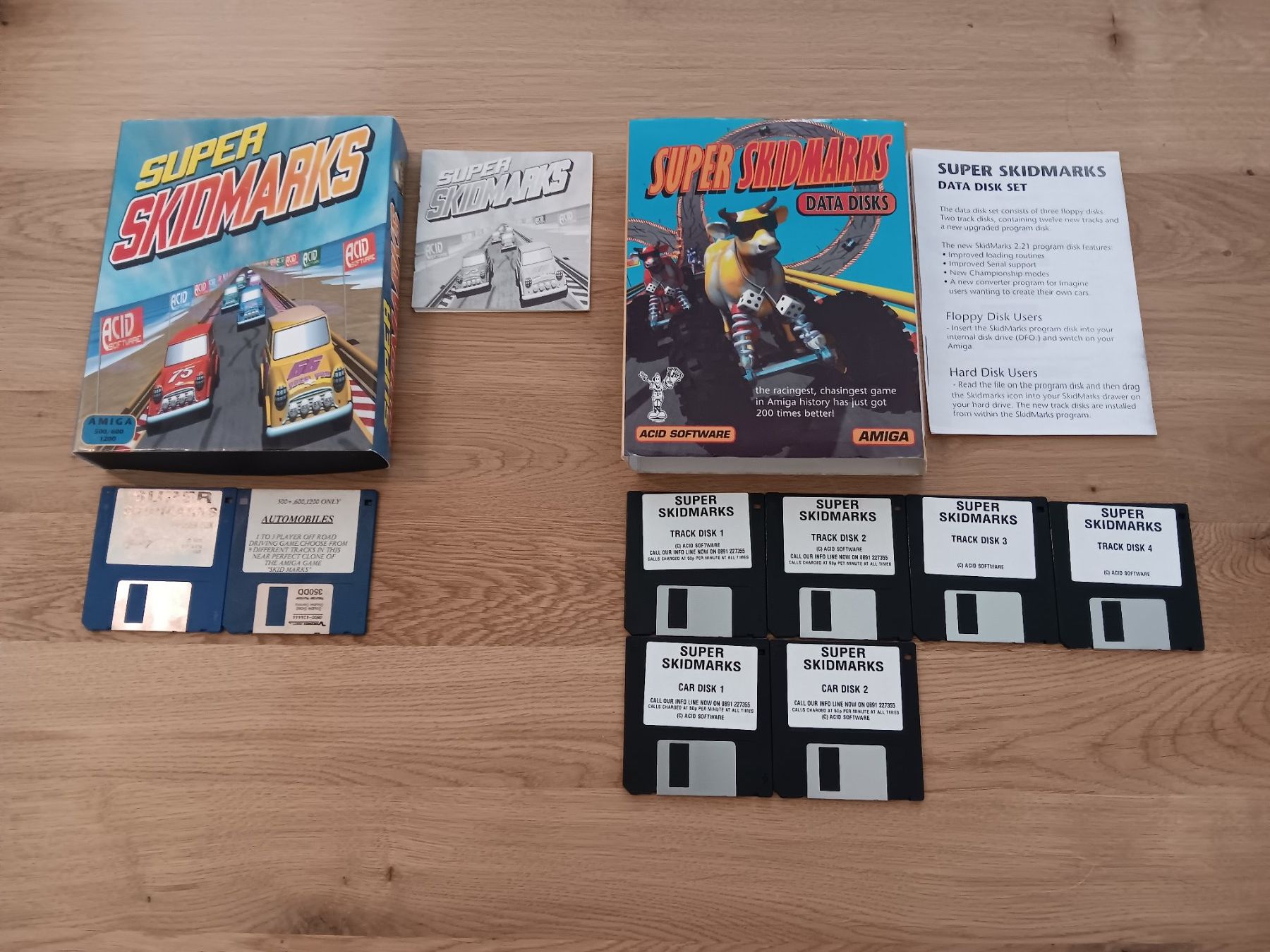 Commodore PC: Amiga Spiel Super Skidmarks – Usato da Beringen venduto da Beringen75 1