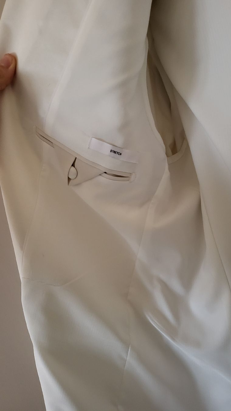 We Completi: Veste de costume blanche WE taille 50 – Nuovo e nell'imballaggio originale da Villars-sur-Glâne venduto da ism_5yyv 3