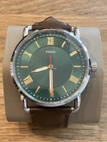 Neue Fossil Uhr Grün/Braun 42mm mit Neue Batterie