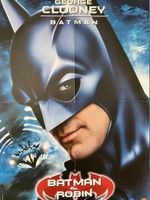 4 Batman & Robin Filmplakate Clooney O'Donnell