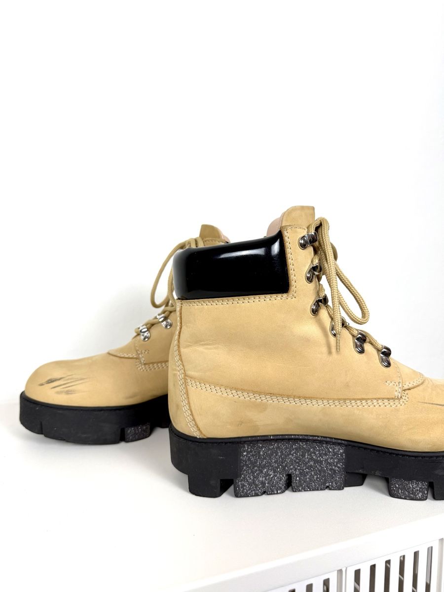 Acne Studios Scarpe da uomo: Acne Studios Boots, Grösse 40, Beige – Usato da Basel venduto da A-Z-B 3