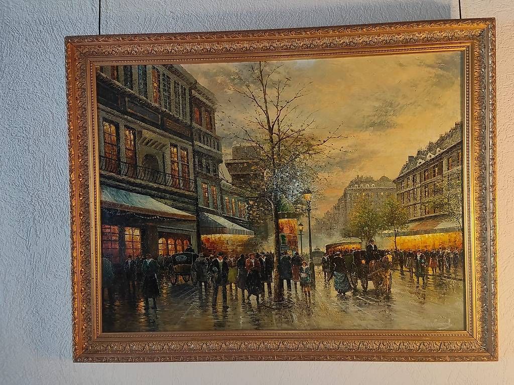 Gemälde: Grand Tableau Paris Gd Boulevards Richmond – Gebraucht aus Genève von awo_yl8d
