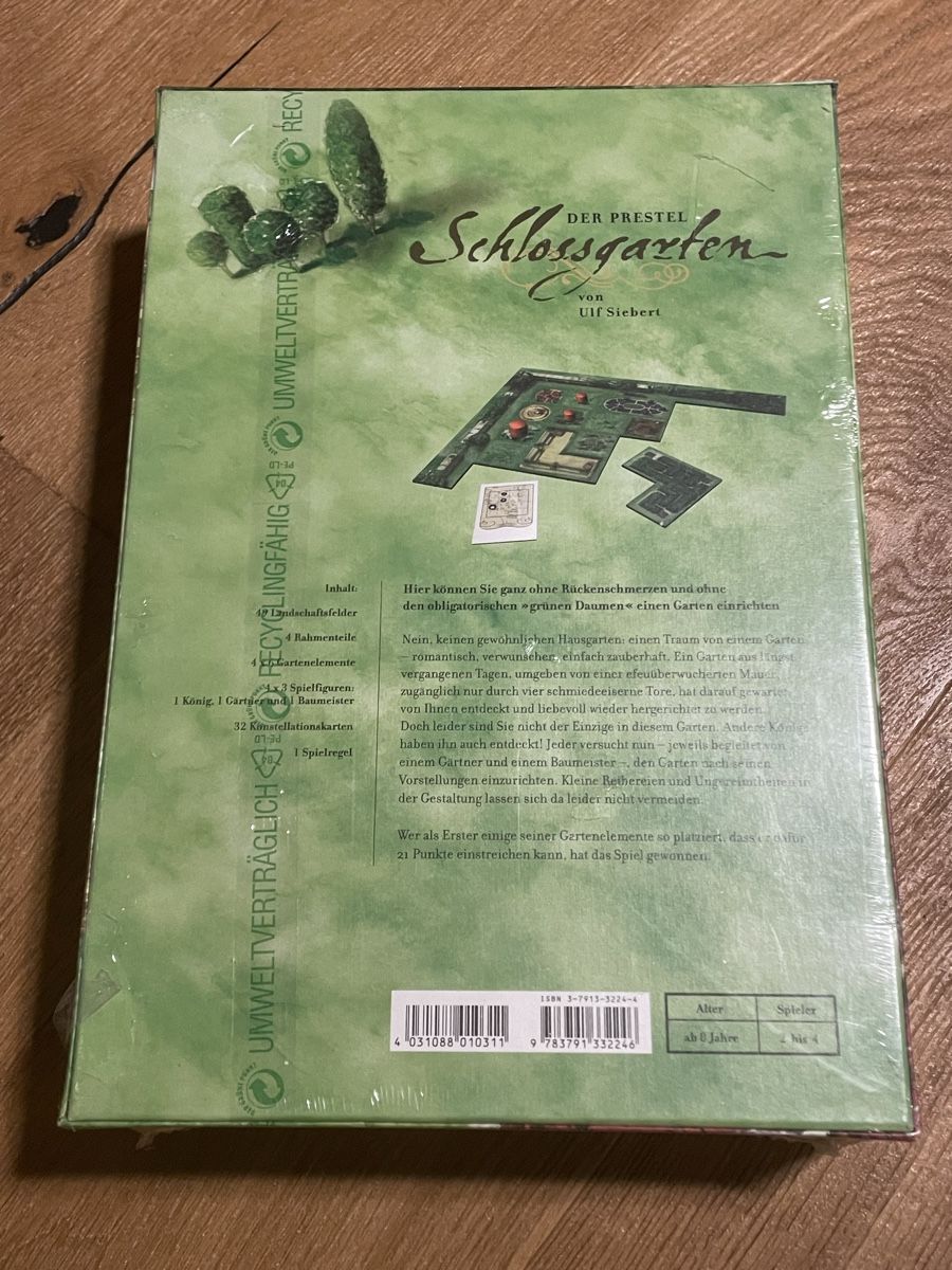 Jeux: Brettspiel Schlossgarten – Neuf (Voir description) à Muttenz par Anonym591 1