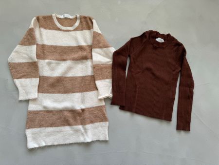 Kleiderpaket Strickkleid, h&m, Zara, 110/116