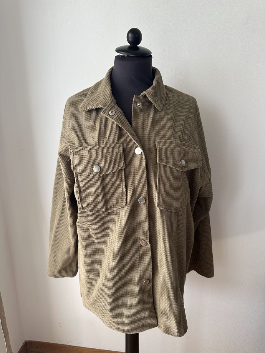 Blusen: Hemdjacke Cord Khaki – Gebraucht aus Wohlen AG von jes_9c79 3