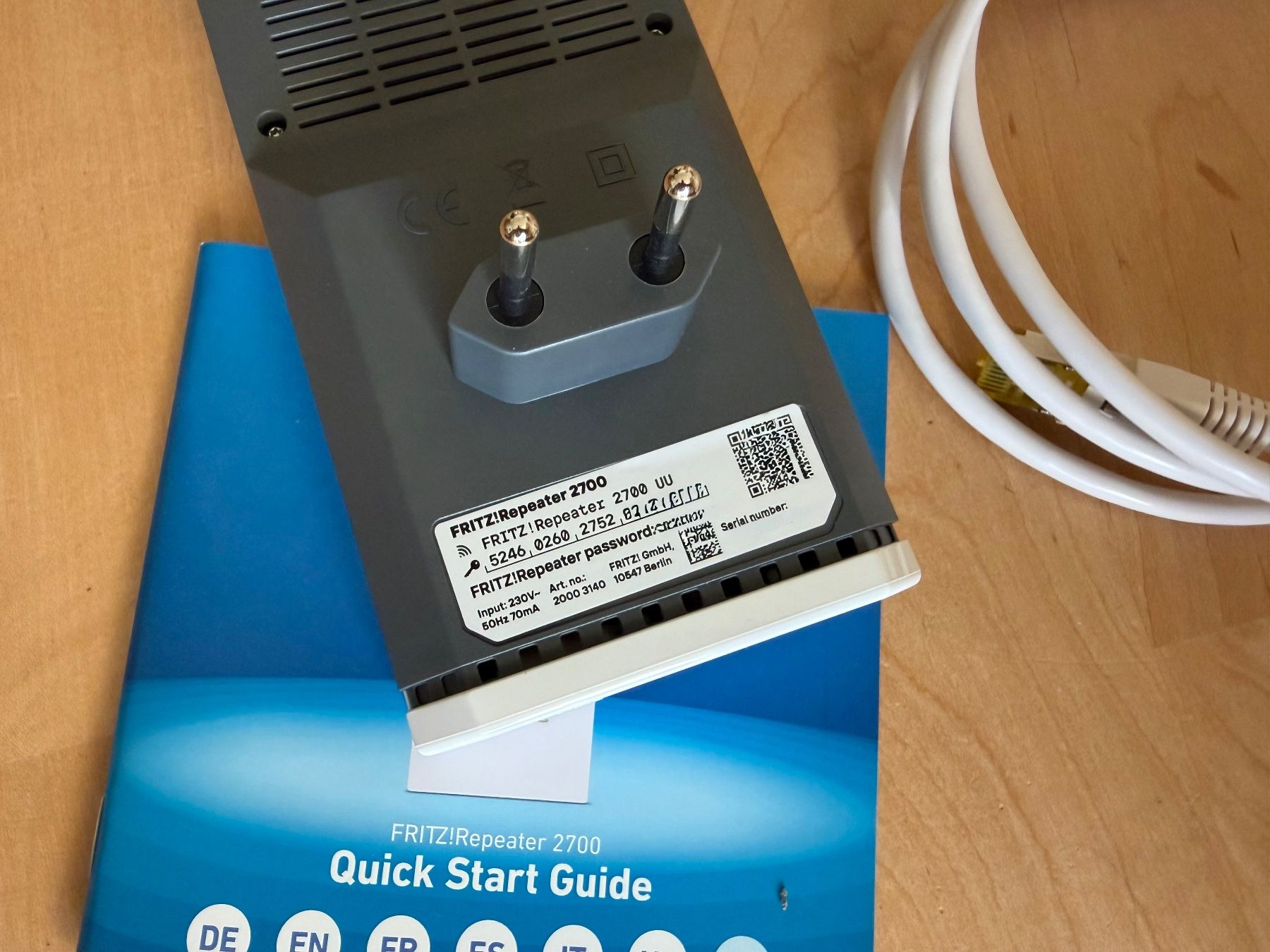 Avm WiFi: Fritz Repeater 2700 – Usato da Aesch BL venduto da Odreer 1