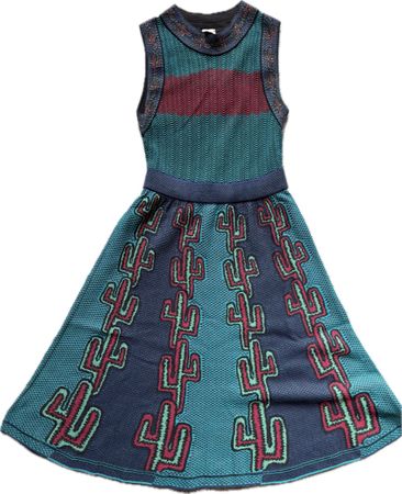 Robe Missoni multicolore cactus taille 42 IT (=36 CH)