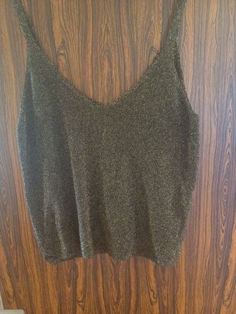 Damen Top glitzernd Grösse XL 