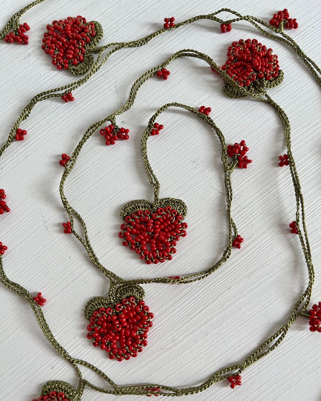 Ketten: Collana / cintura fragole di perline – Neu (gemäss Beschreibung) aus Breganzona von mas_tv72 6
