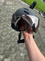 Skihelm mit Brille fix