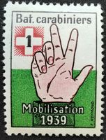 Soldatenmarke 2.WK, Schützen Bat 1, Wi Inf 6